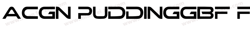 ACGN PuddingGBF Flash字体转换